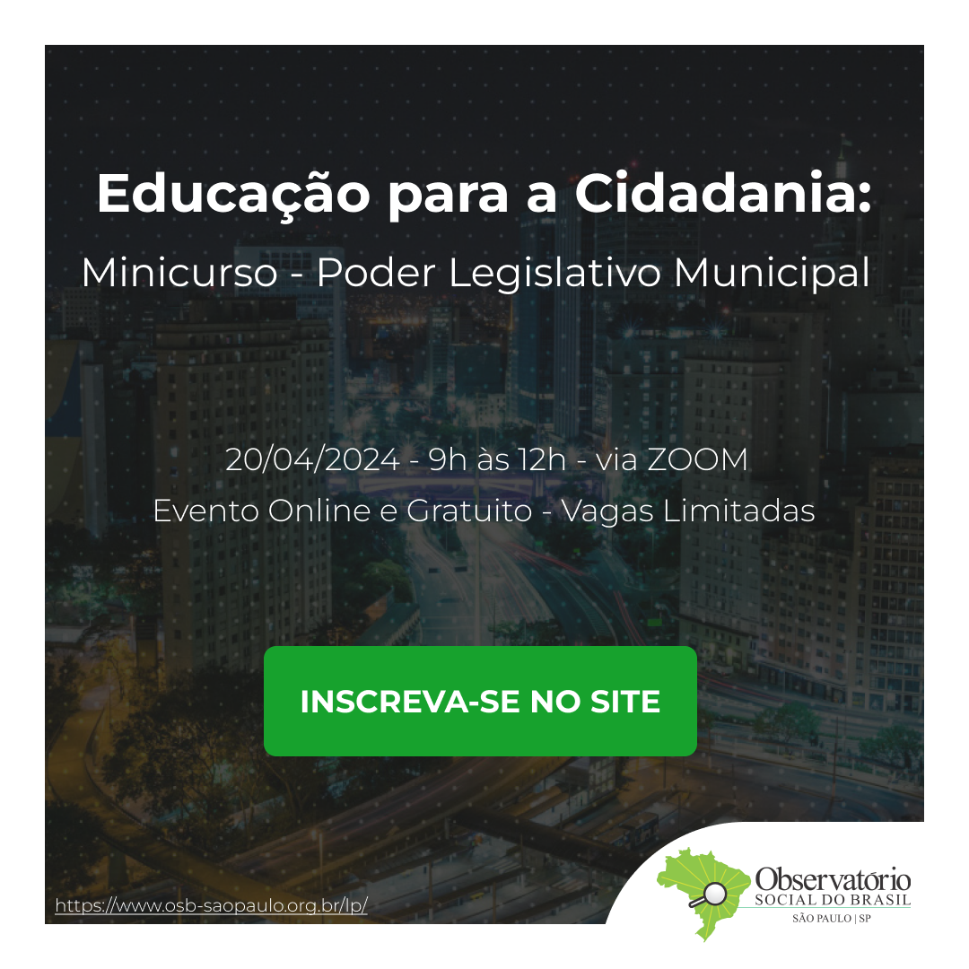 Minicurso Gratuito e com Certificado – Poder Legislativo Municipal