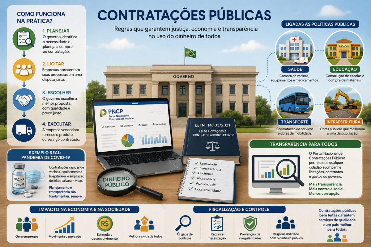 Contratações Públicas: o que são, como funcionam e por que são importantes 2 Contratações Públicas: o que são, como funcionam e por que são importantes
