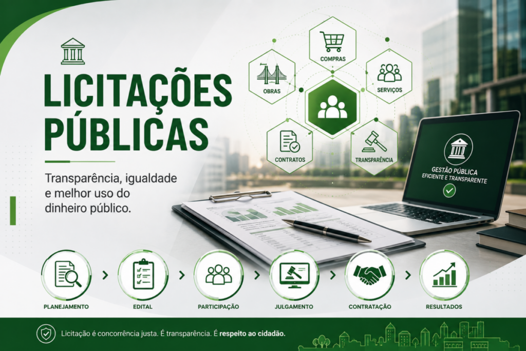 As cinco modalidades de licitação